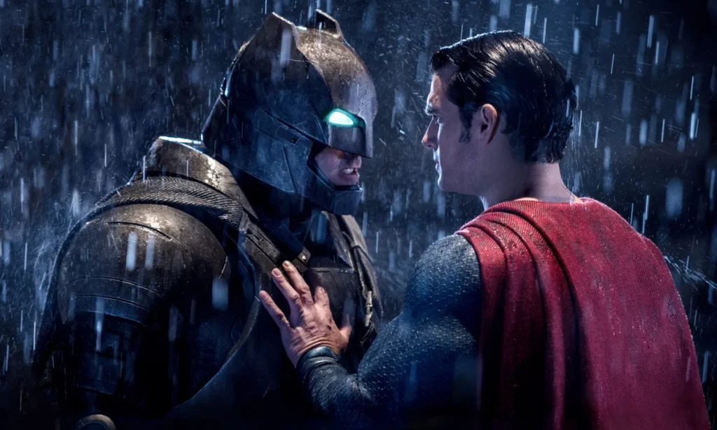Batman and Superman's first confrontation