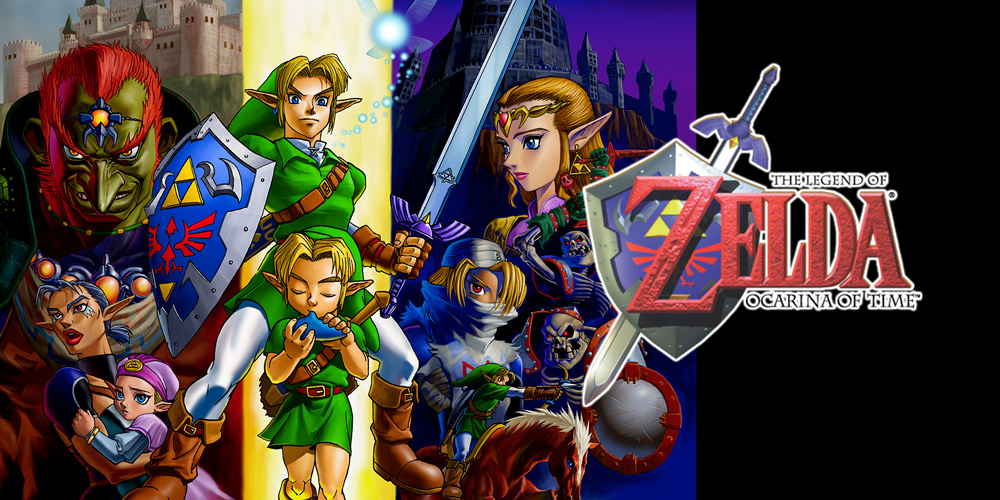 The Legend of Zelda Ocarina of Time Poster